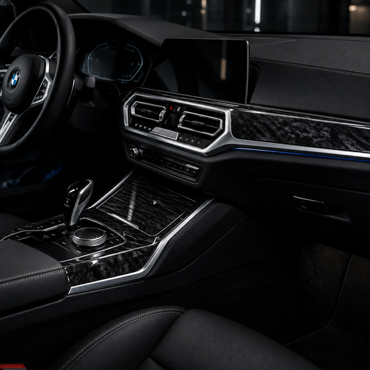 BMW F10 / F11 Alcantara Door Pull Set