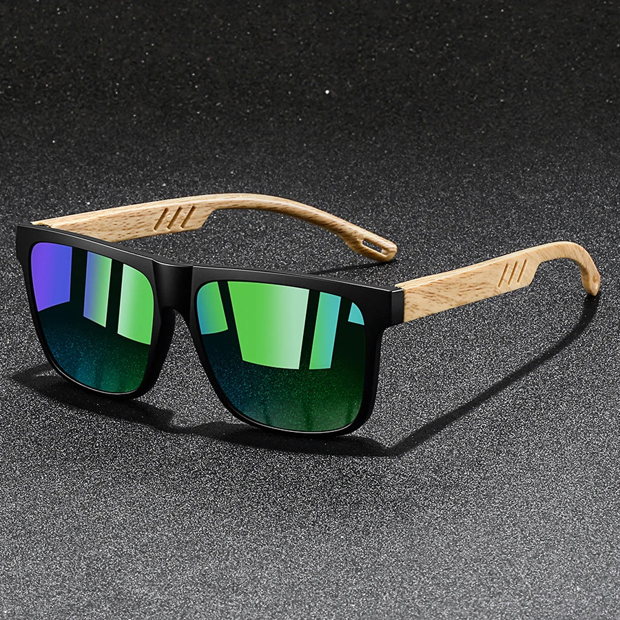 Fashion Vintage Square Square Frame Sunglasses Men Women Fishing