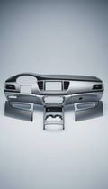Brushed Aluminum Dash Trim Kit for Mercedes
