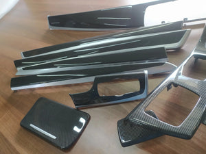 BMW 5 Series F10 F11 M performance Interior Trim 9PCS KIT CARBON FIBER RHD