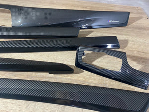 BMW F10 M5 Series Interior Trim parts CARBON FIBER LHD 6 PCS LHD RHD