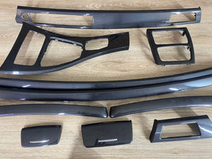 BMW E92 LHD Carbon Fiber Interior Trim Set CIC