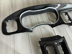 DODGE CHARGER interior trim parts SET Carbon Fiber LHD