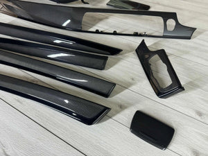 BMW F10 F11 Interior trim parts SET Carbon Fiber RHD
