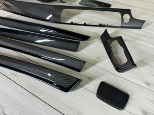BMW F10 F11 Interior trim parts SET Carbon Fiber RHD