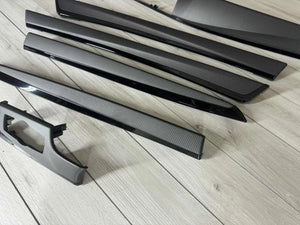 BMW F10 F11 M5 Interior trim parts SET Matte Carbon FIBER LHD
