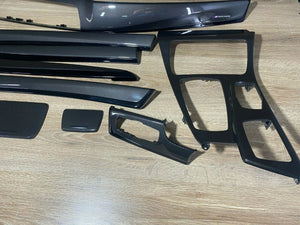 BMW F10 F11 Series Interior Trim parts CARBON FIBER LHD 9 PCS LHD RHD