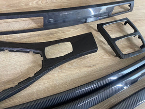 BMW E92 LHD Carbon Fiber Interior Trim Set M Performance CIC