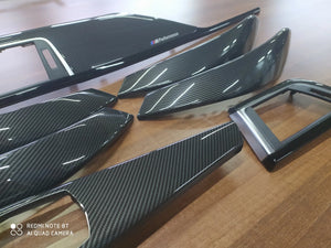 BMW 3 4 Series F30 F31 F36 M performance Interior Trim Kit 7PCS CARBON FIBER LHD