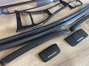 BMW E92 LHD Carbon Fiber Interior Trim Set NO NAVIGATION