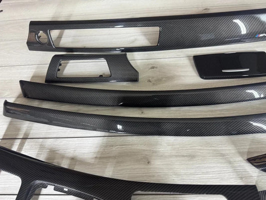 BMW E90 E91 Interior trim set NON IDRIVE ! Carbon FIBER LHD