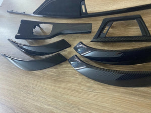 BMW 3 4 Series F30 F32 M performance Interior Trim ALKANTARA CARBON FIBER RHD