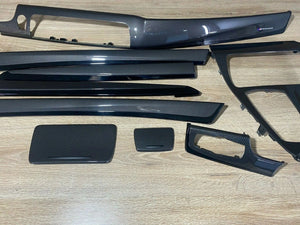 BMW F10 F11 Series Interior Trim parts CARBON FIBER LHD 9 PCS LHD RHD