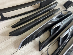 BMW X5 F15 M performance Interior Trim 8PCS CARBON FIBER ALKANTARA EDITION LHD