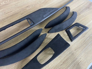 BMW F30 F31 F32 F36 Alcantara Interior Trim Set Carbon Fiber M Perfomance LHD