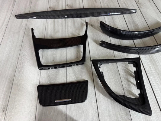 BMW 1 Series E81 E82 E88 CARBON Fiber Interior Trim Set M Performance LHD