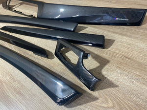 BMW F10 M5 Series Interior Trim parts CARBON FIBER LHD 6 PCS LHD RHD