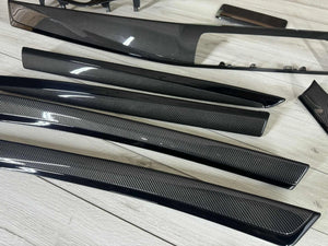 BMW F10 F11 Interior trim parts SET Carbon Fiber RHD