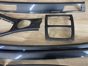 BMW E92 LHD Carbon Fiber Interior Trim Set M Performance CCC