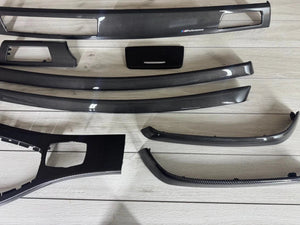 BMW E90 E91 CIC Interior trim set ! Carbon FIBER LHD
