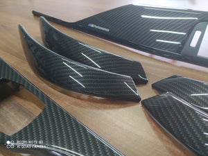 BMW 3 4 Series F30 F31 F36 M performance Interior Trim Kit 7PCS CARBON FIBER RHD