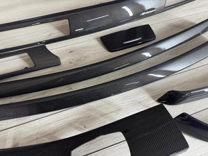 BMW E90 E91 CIC Interior trim set ! Carbon FIBER LHD