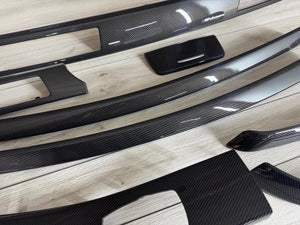 BMW E90 E91 CIC Interior trim set ! Carbon FIBER LHD