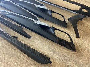 BMW X5 F15 M performance Interior Trim 8PCS CARBON FIBER ALKANTARA EDITION RHD