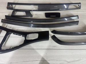 BMW E90 E91 CIC Interior trim set ! Carbon FIBER LHD