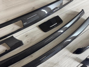 BMW E90 E91 Interior trim set NON IDRIVE ! Carbon FIBER LHD