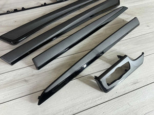 BMW F10 F11 M5 Interior trim parts SET Matte Carbon FIBER LHD