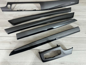BMW F10 F11 M5 Interior trim parts SET Matte Carbon FIBER LHD