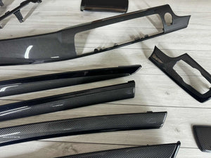BMW F10 F11 Interior trim parts SET Carbon Fiber RHD