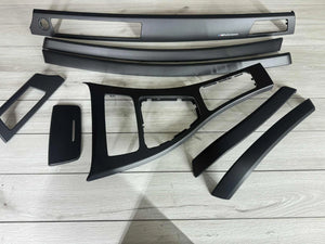 BMW E90 E91 M performance Interior Trim SET MATTE CARBON FIBER LHD NON IDRIVE