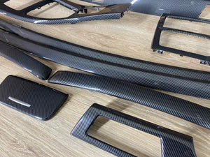 BMW E92 LHD Carbon Fiber Interior Trim Set CIC