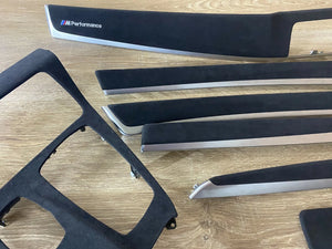 BMW 5 Series F10 / F11 M performance Interior Trim ALKANTARA EDITION RHD