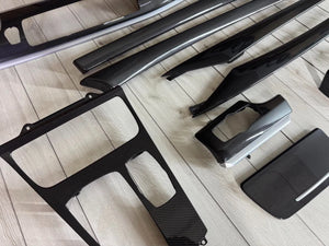 BMW F07 Interior trim parts SET Glossy Carbon FIBER LHD