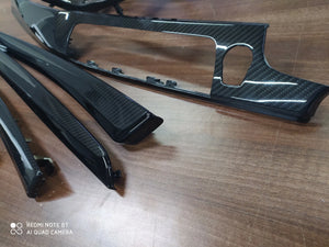 BMW 5 SERIES F10 F11 M PERFORMANCE INTERIOR TRIM 9PCS KIT CARBON FIBER RHD