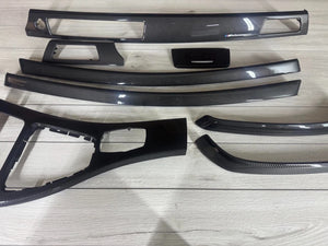 BMW E90 E91 CIC Interior trim set ! Carbon FIBER LHD