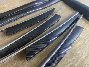 BMW X5 E70 X5M M performance Interior Trim 9PCS CARBON FIBER LHD