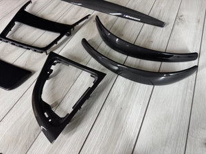 BMW 1 SERIES E81 E82 E88 CARBON FIBRE INTERIOR TRIM SET M PERFORMANCE LHD