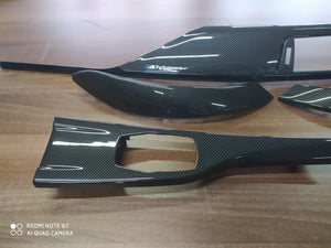 BMW 4 Series F32 M PERFORMANCE Interior Trim Kit 5 PCS CARBON FIBER RHD