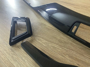 BMW M3 M4 Series F80 F82 M performance Interior Trim CARBON FIBER RHD 3 PCS