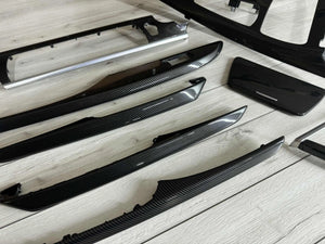 BMW F06 Interior trim parts SET Glossy Carbon FIBER RHD LHD