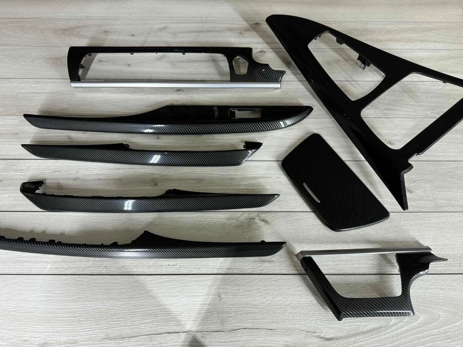 BMW F06 Interior trim parts SET Glossy Carbon FIBER RHD LHD