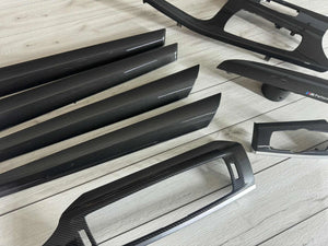 BMW X3 X4 F25 F26 M performance Interior Trim SET CARBON FIBER LHD