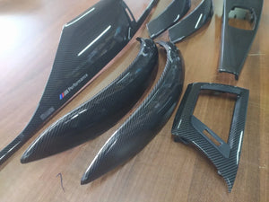 BMW 3 4 Series F30 F31 F36 M PERFORMANCE Interior Trim Kit 7PCS CARBON FIBER RHD