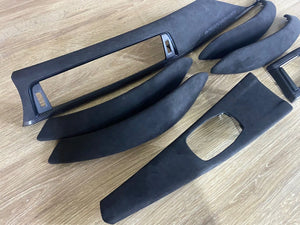 BMW F30 F31 F32 F36 Alcantara Interior Trim Set Carbon Fiber M Perfomance LHD