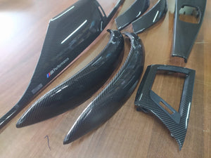 BMW 3 4 Series F30 F31 F36 M PERFORMANCE Interior Trim Kit 7PCS CARBON FIBER RHD