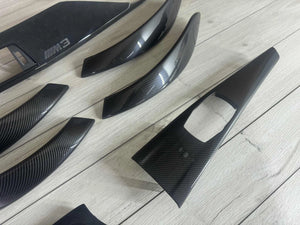 BMW F80 M3 Interior trim parts SET Alcantara + Carbon Fiber LHD